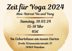 Zeit für Yoga 2024